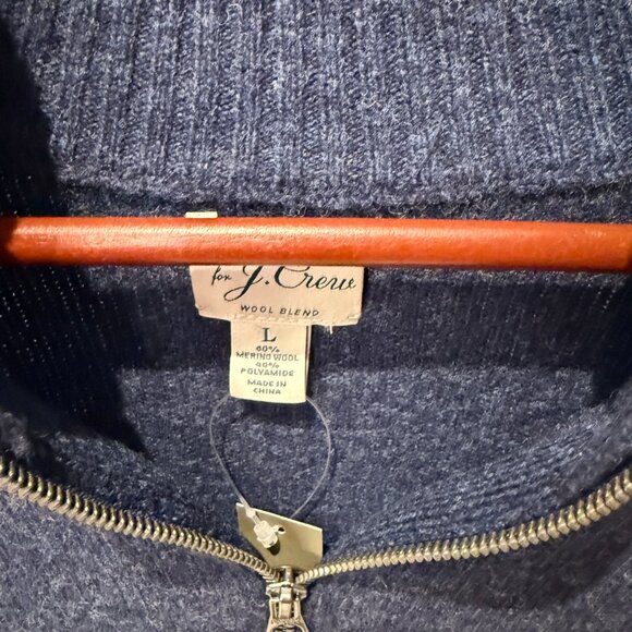 NWT Men's J Crew Merino Wool Blend Sweater Size L - Picture 2 of 6
